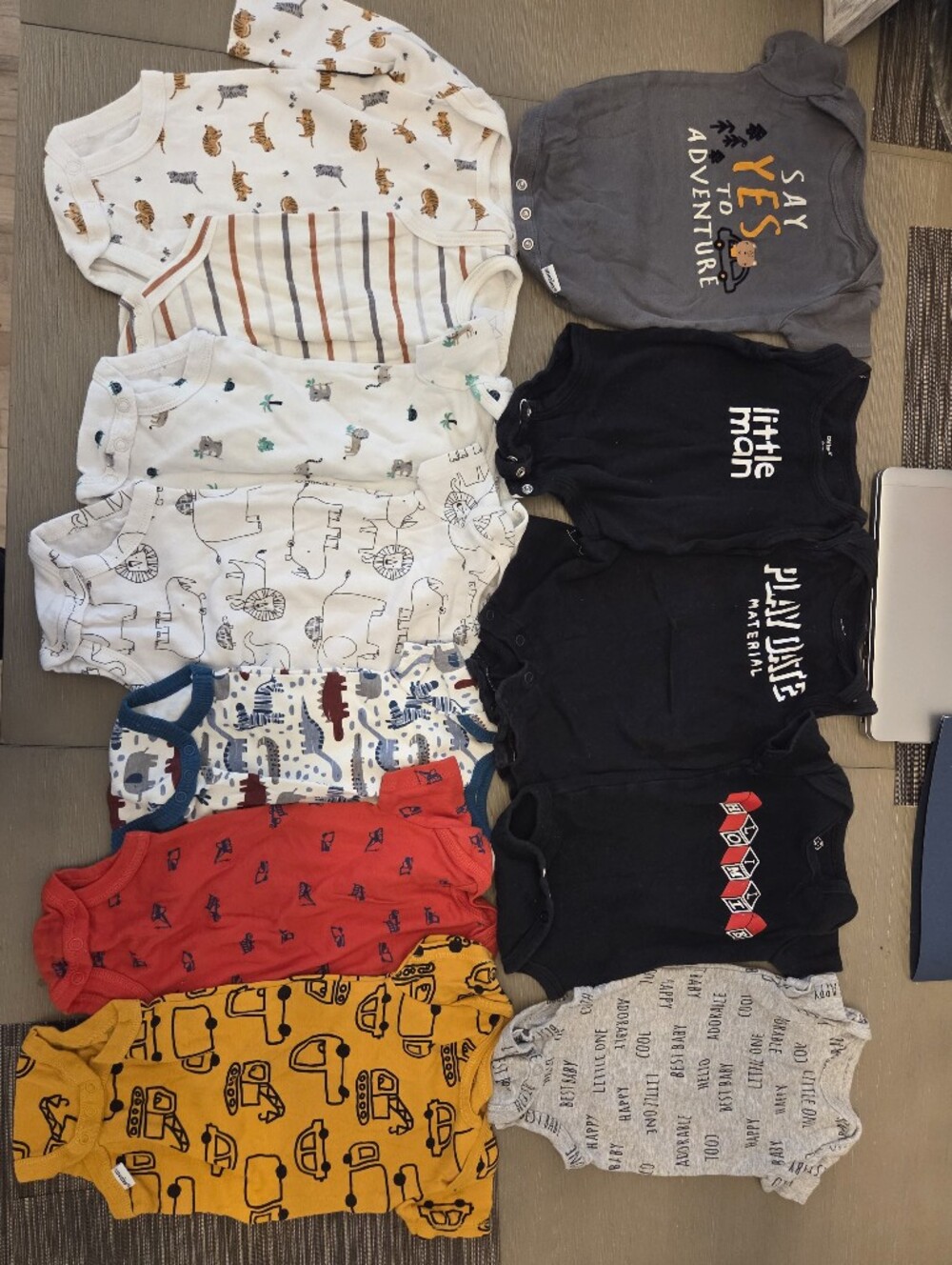 Mixed Baby Onesie Bundle - Multi Color